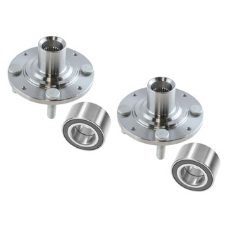 TRQ® - Wheel Bearing and Hub Assembly Kit Set