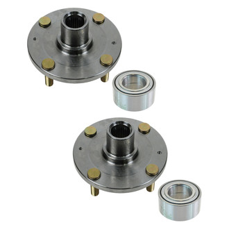 TRQ® - Wheel Bearing and Hub Assembly Kit Set