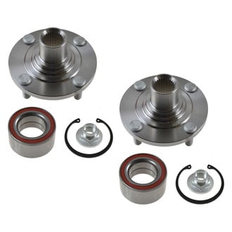 TRQ® - Wheel Bearing and Hub Assembly Kit Set