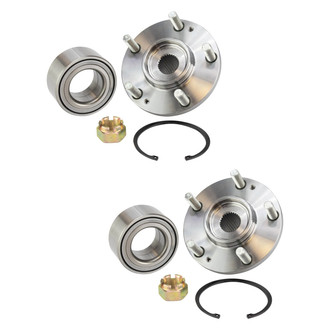 TRQ® - Wheel Bearing and Hub Assembly Kit Set