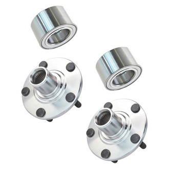 TRQ® - Wheel Bearing and Hub Assembly Kit Set