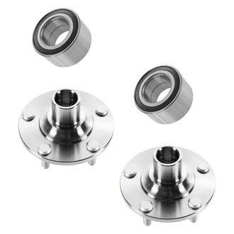 TRQ® - Wheel Bearing and Hub Assembly Kit Set