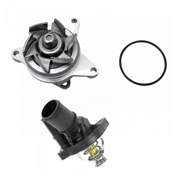 TRQ® - Engine Water Pump and Thermostat Assembly