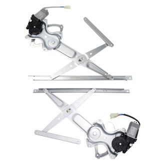 TRQ® - Front Driver and Passenger Side Power Window Regulator and Motor Assembly