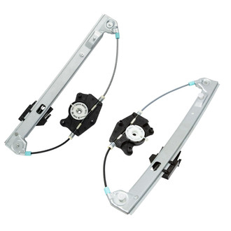 TRQ® - Rear Driver and Passenger Side Power Window Regulator without Motor