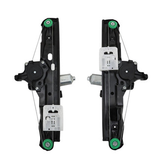 TRQ® - Rear Driver and Passenger Side Window Regulator Kit