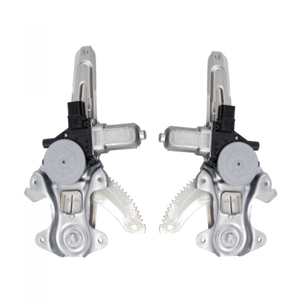 TRQ® - Rear Driver and Passenger Side Window Regulator Kit