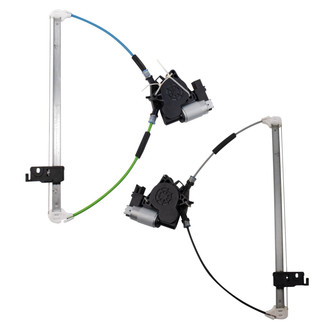 TRQ® - Rear Driver and Passenger Side Window Regulator Kit