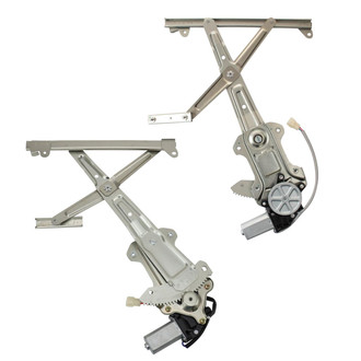 TRQ® - Rear Driver and Passenger Side Window Regulator Kit