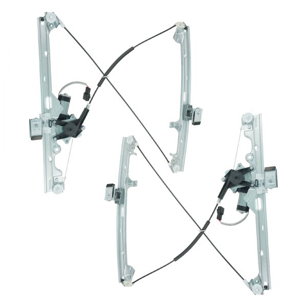 TRQ® - Front Power Window Regulator and Motor Assembly