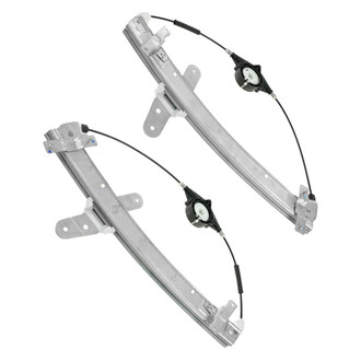 TRQ® - Front Driver and Passenger Side Power Window Regulator without Motor
