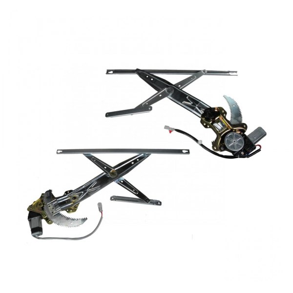 TRQ® - Driver and Passenger Side Power Window Regulator and Motor Assembly