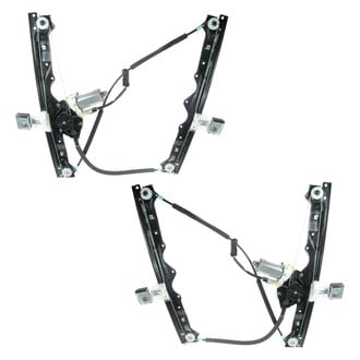 TRQ® - Front Driver and Passenger Side Power Window Regulator and Motor Assembly