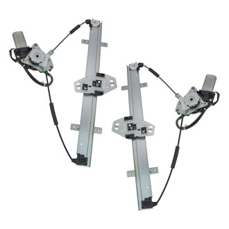 TRQ® - Front Driver and Passenger Side Power Window Regulator and Motor Assembly