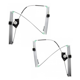 TRQ® - Front Driver and Passenger Side Power Window Regulator without Motor