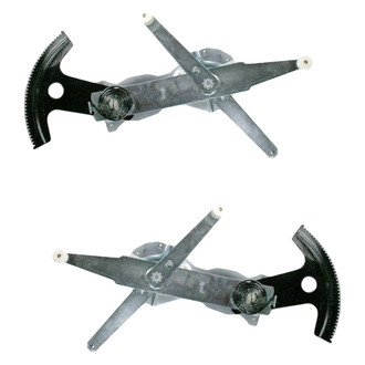 TRQ® - Driver and Passenger Side Power Window Regulator without Motor
