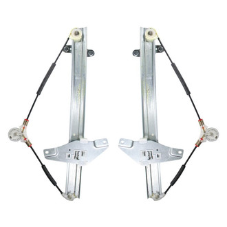 TRQ® - Front Driver and Passenger Side Power Window Regulator without Motor