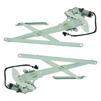 TRQ® - Front Driver and Passenger Side Power Window Regulator and Motor Assembly