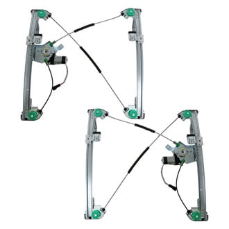 TRQ® - Front Driver and Passenger Side Power Window Regulator and Motor Assembly