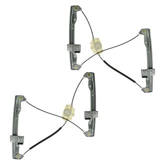 TRQ® - Front Driver and Passenger Side Power Window Regulator without Motor