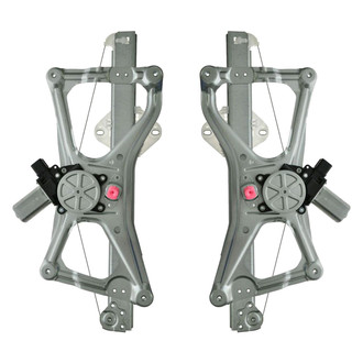 TRQ® - Front Power Window Regulator and Motor Assembly