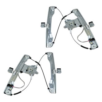 TRQ® - Front Driver and Passenger Side Power Window Regulator and Motor Assembly
