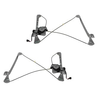TRQ® - Driver and Passenger Side Power Window Regulator and Motor Assembly