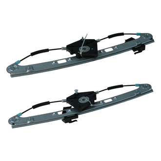 TRQ® - Rear Driver and Passenger Side Power Window Regulator without Motor