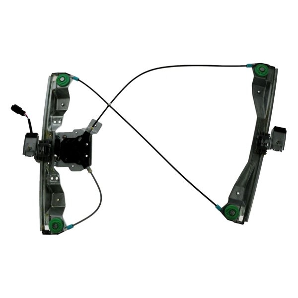 TRQ® - Driver Side Power Window Regulator and Motor Assembly