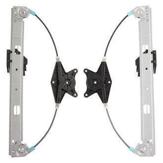TRQ® - Rear Driver and Passenger Side Power Window Regulator without Motor