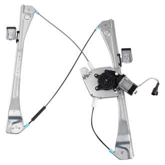 TRQ® - Front Driver Side Power Window Regulator and Motor Assembly