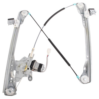 TRQ® - Front Driver Side Power Window Regulator and Motor Assembly