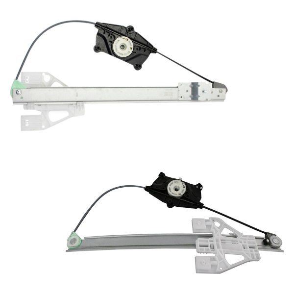 TRQ® - Rear Driver and Passenger Side Power Window Regulator without Motor