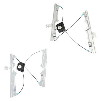 TRQ® - Front Driver and Passenger Side Power Window Regulator without Motor