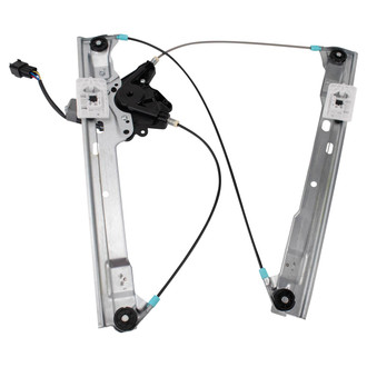 TRQ® - Front Driver Side Power Window Regulator and Motor Assembly