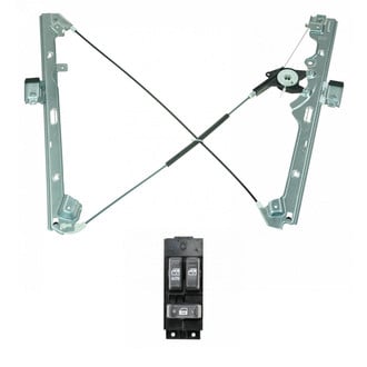 TRQ® - Front Driver Side Power Window Regulator Kit