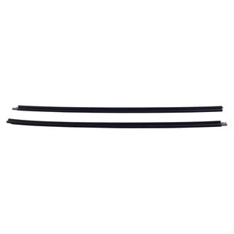 TRQ® - Front Outer Driver and Passenger Side Door Window Belt Weatherstrip Kit