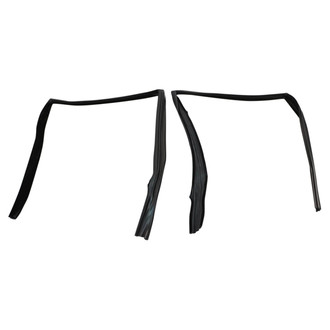 TRQ® - Rear Driver and Passenger Side Door Window Glass Run Channel Kit