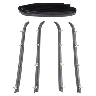 TRQ® - Front Weatherstrip Seal Kit