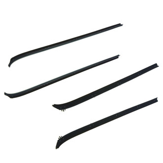 TRQ® - Front Inner and Outer Door Window Belt Weatherstrip Kit