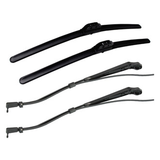 TRQ® - Windshield Wiper Arm and Blade Kit
