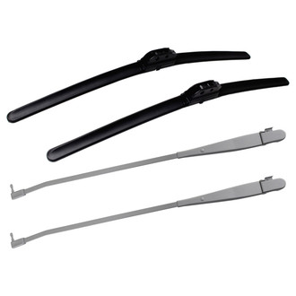 TRQ® - Windshield Wiper Arm and Blade Kit
