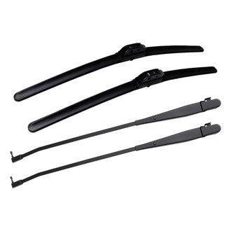 TRQ® - Windshield Wiper Arm and Blade Kit