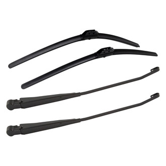 TRQ® - Windshield Wiper Arm and Blade Kit