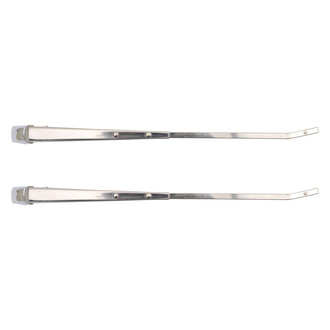 TRQ® - Driver and Passenger Side Windshield Wiper Arm Set