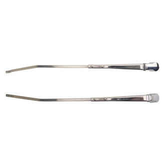 TRQ® - Driver and Passenger Side Windshield Wiper Arm Set