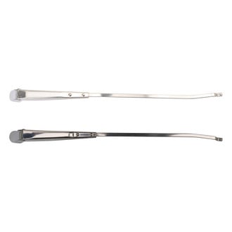 TRQ® - Driver and Passenger Side Windshield Wiper Arm Set