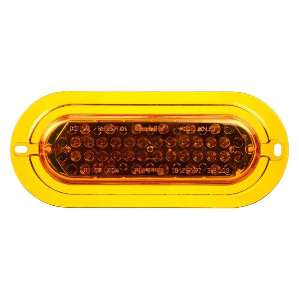 Truck-Lite® 60364Y - Super 60 Flange Mount Yellow LED Warning Light