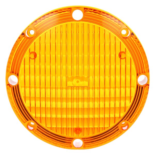 Truck-Lite® - 7" Yellow Round Bolt-on Mount Lens for Bus Lights