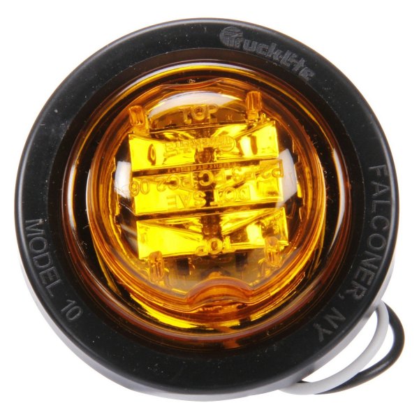 Truck-Lite® - 10 Series 2.5" High Profile Round Grommet Mount LED Clearance Marker Light